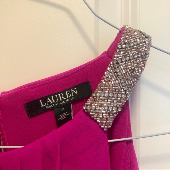 RALPH LAUREN Pink Evening Dress - Picture 5 of 14